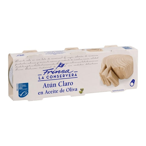 Atún Claro En Aceite De Oliva Virgen 3 Pack