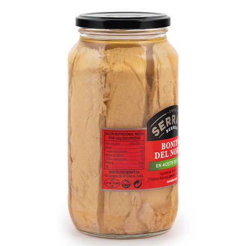 Atún Bonito Del Norte En Aceite De Oliva 900Gr