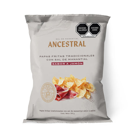 Papas Fritas Sabor Jamón 170Gr