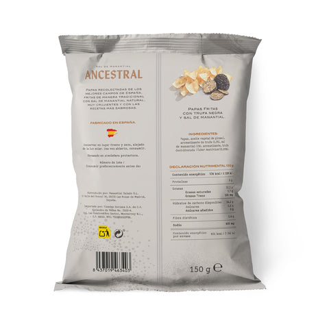 Papas Fritas Sabor Trufa Negra 170Gr