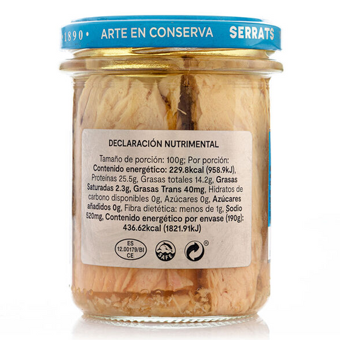 Atún Claro En Aceite De Oliva, José Serrats 190G