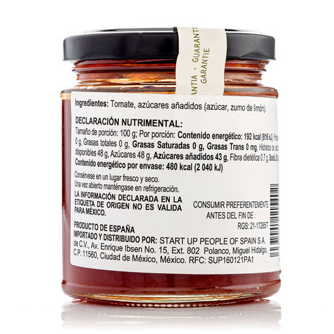 Mermelada De Tomate Priorat Natur - 250G